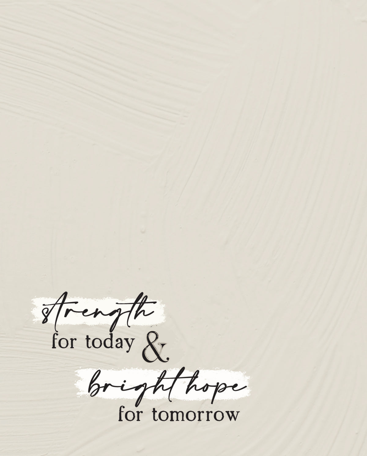 Strength for Today