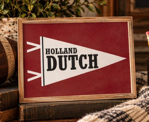 School Spirit Banner - Dutch
