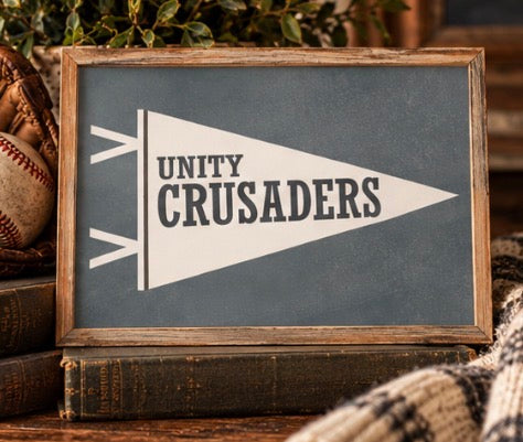 School Spirit Banner - Crusaders