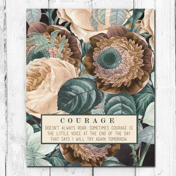 Courage, Botanical