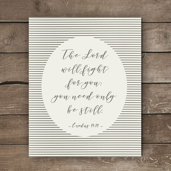 Be Still