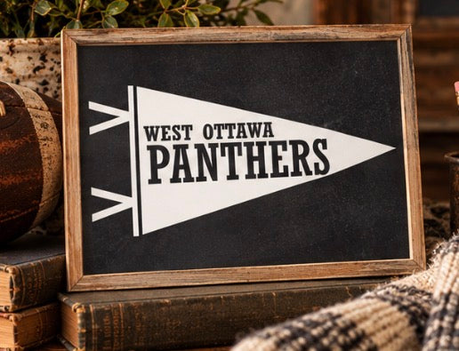School Spirit Banner - Panthers