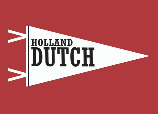 School Spirit Banner - Dutch