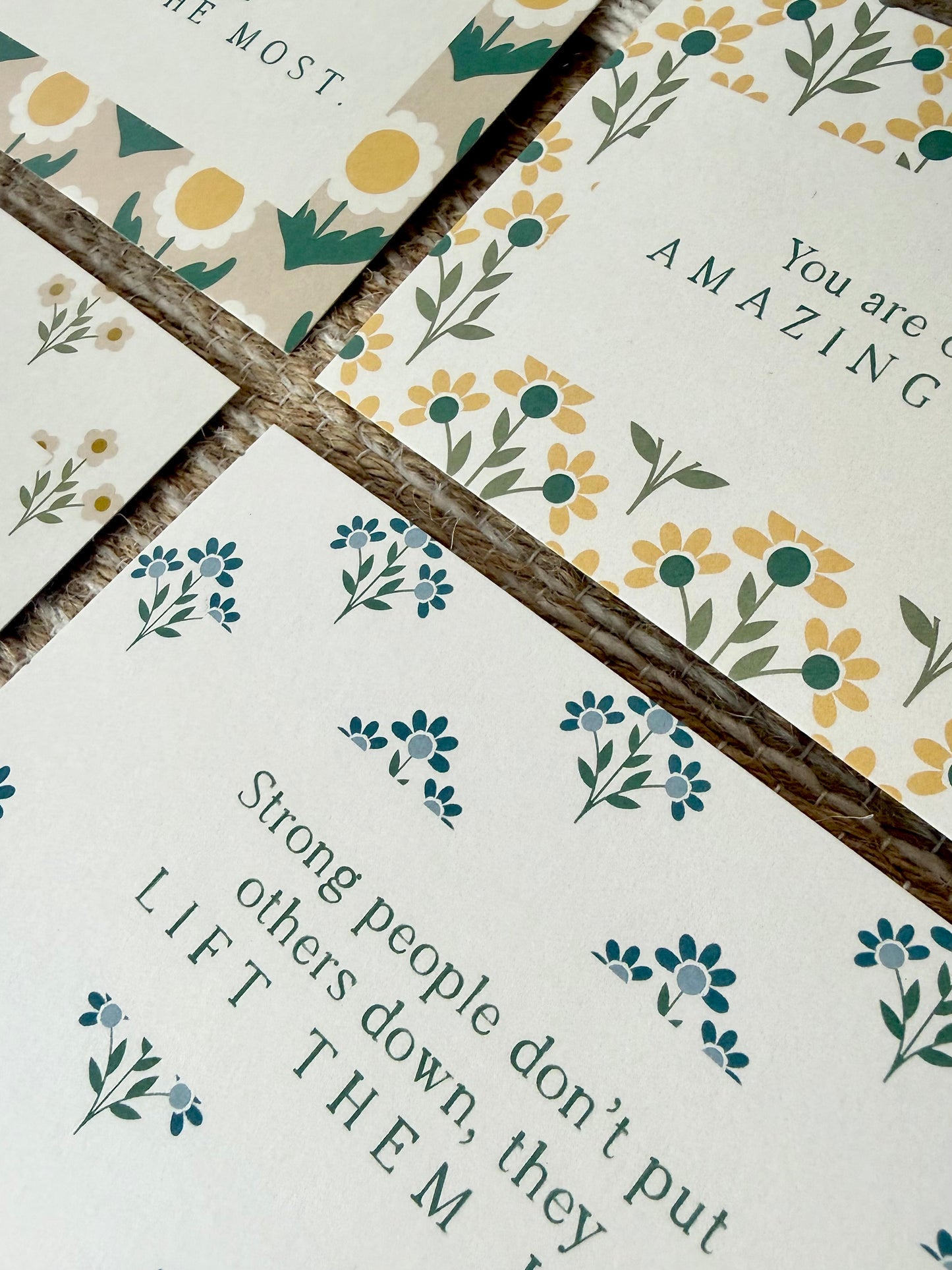 Set of 12 Encouragement Mini Prints