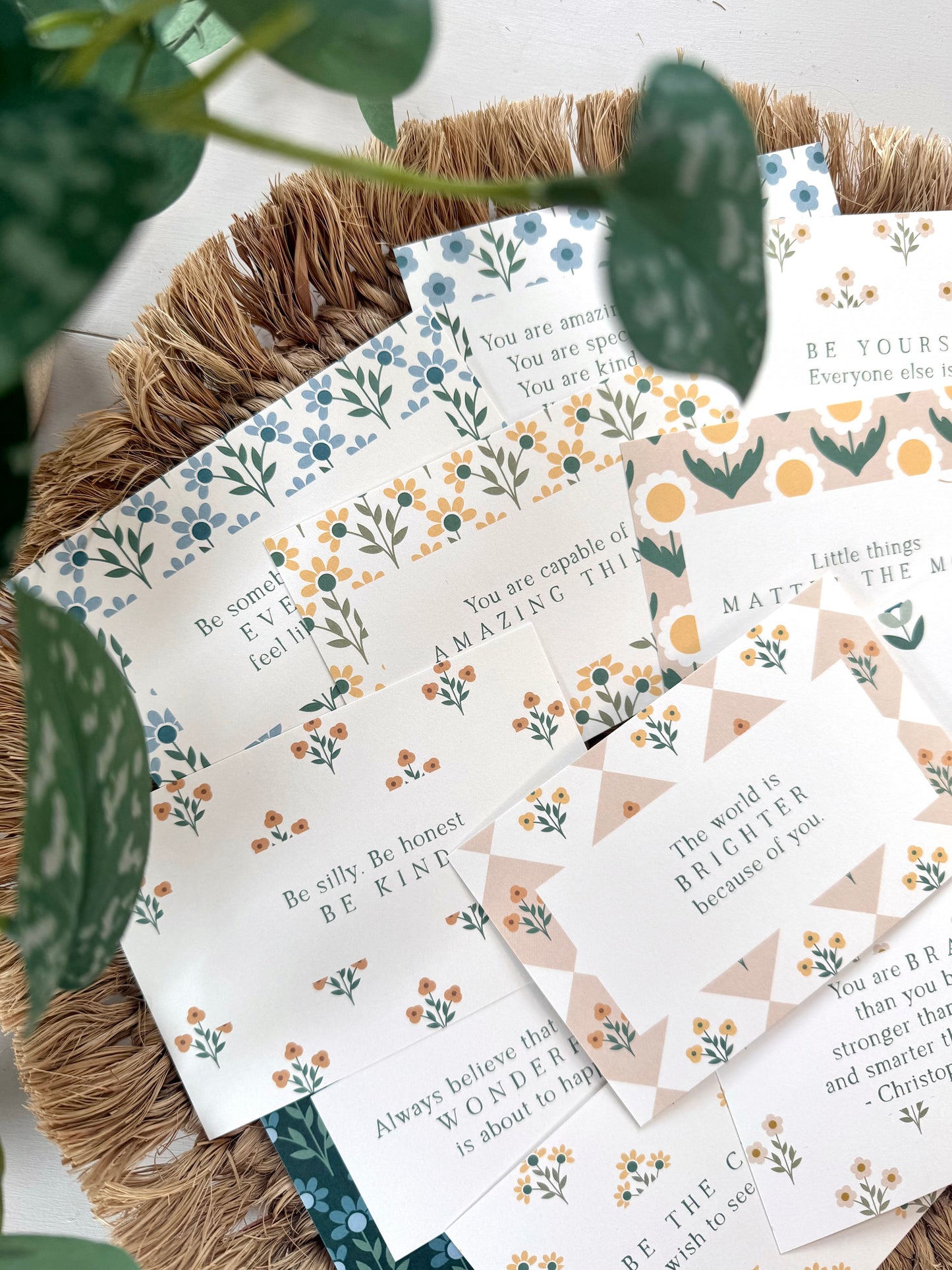 Set of 12 Encouragement Mini Prints