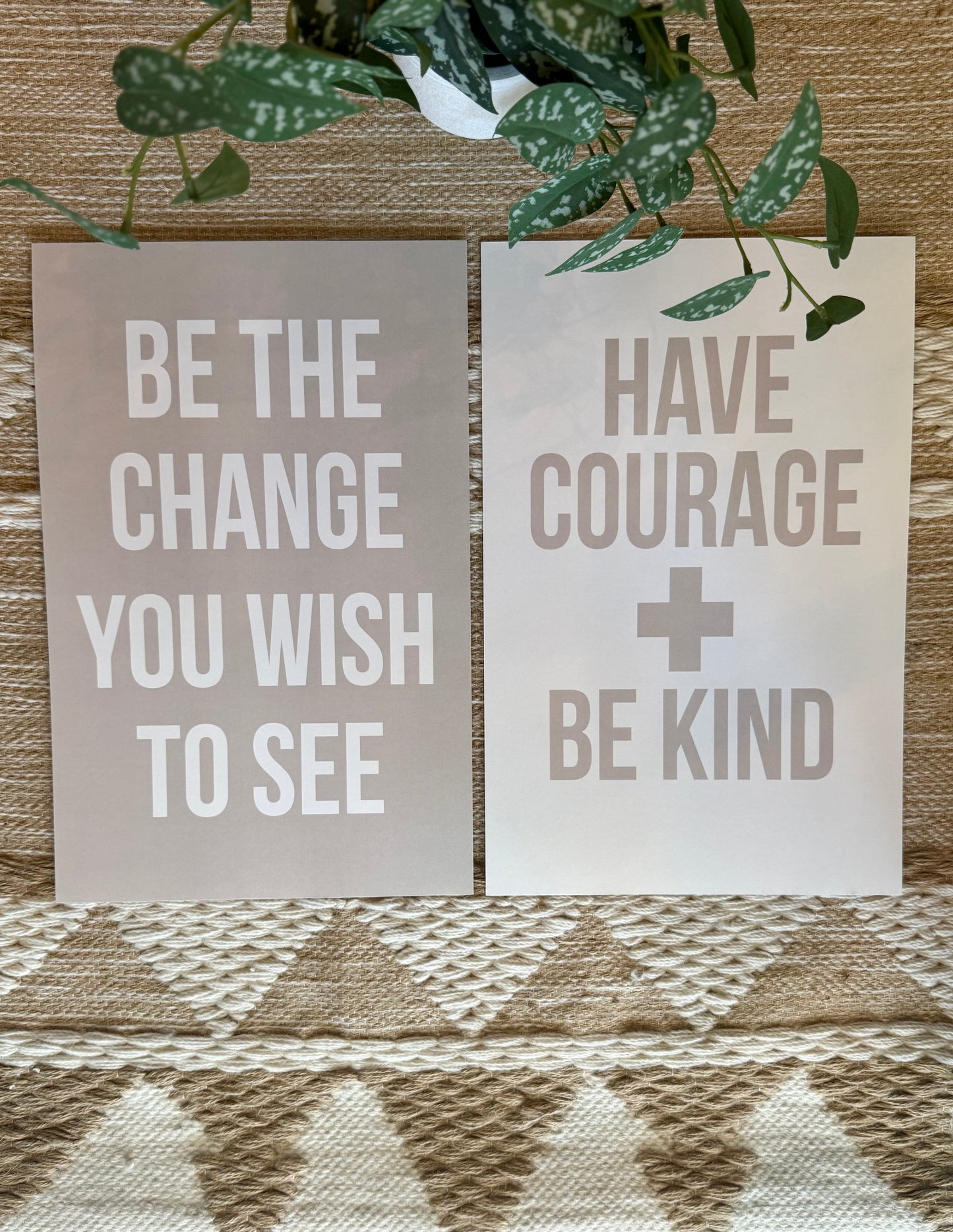 Set of 2 Love and Light 11x17 Prints