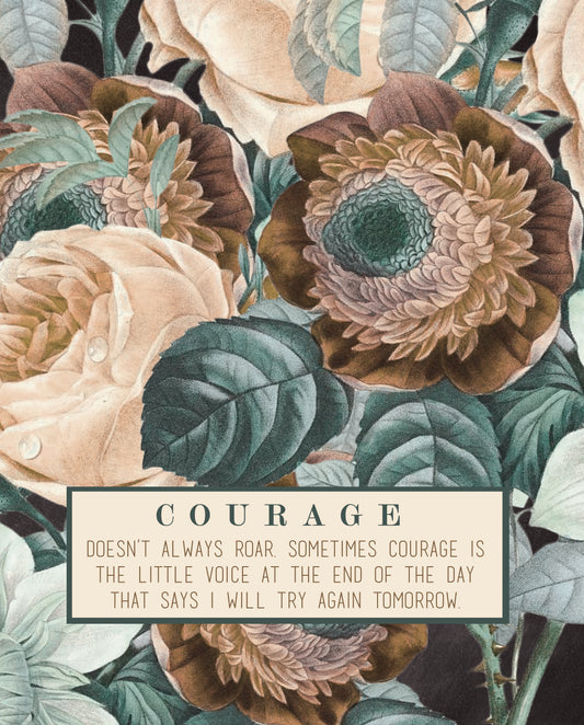 Courage, Botanical