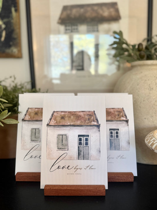 Set of 2 “HOME” Prints (5”x7”)