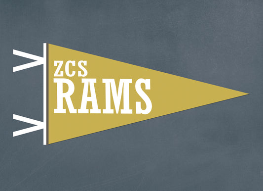 School Spirit Banner - Rams