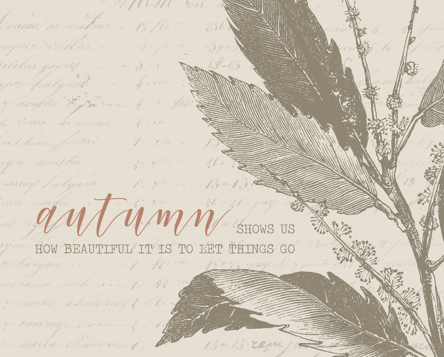 Autumn Show Us How Beautiful It Is To Let Things Go
