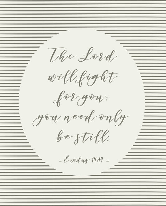Be Still
