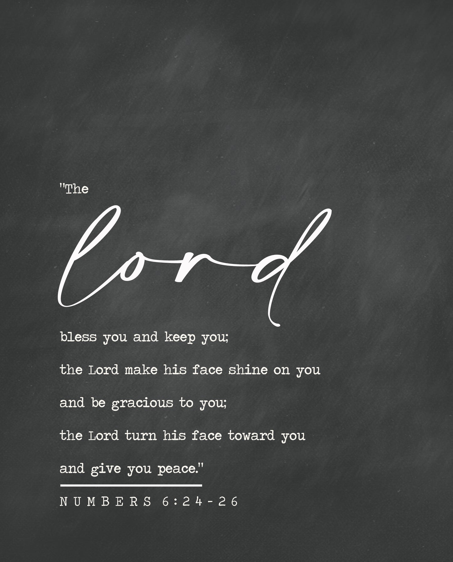 The Lord Bless You and Keep You