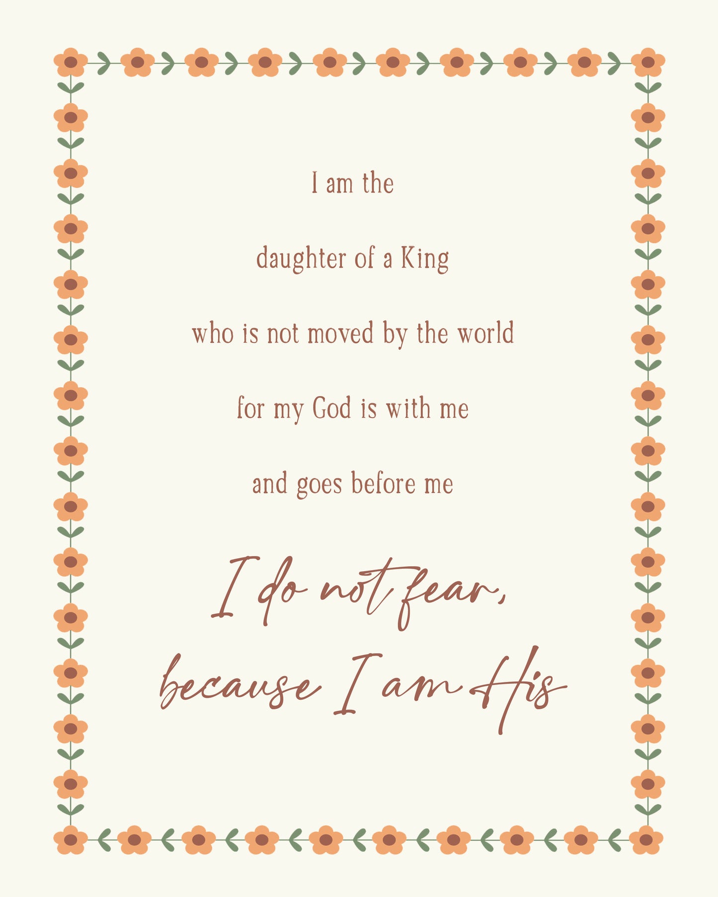 Daughter of the King