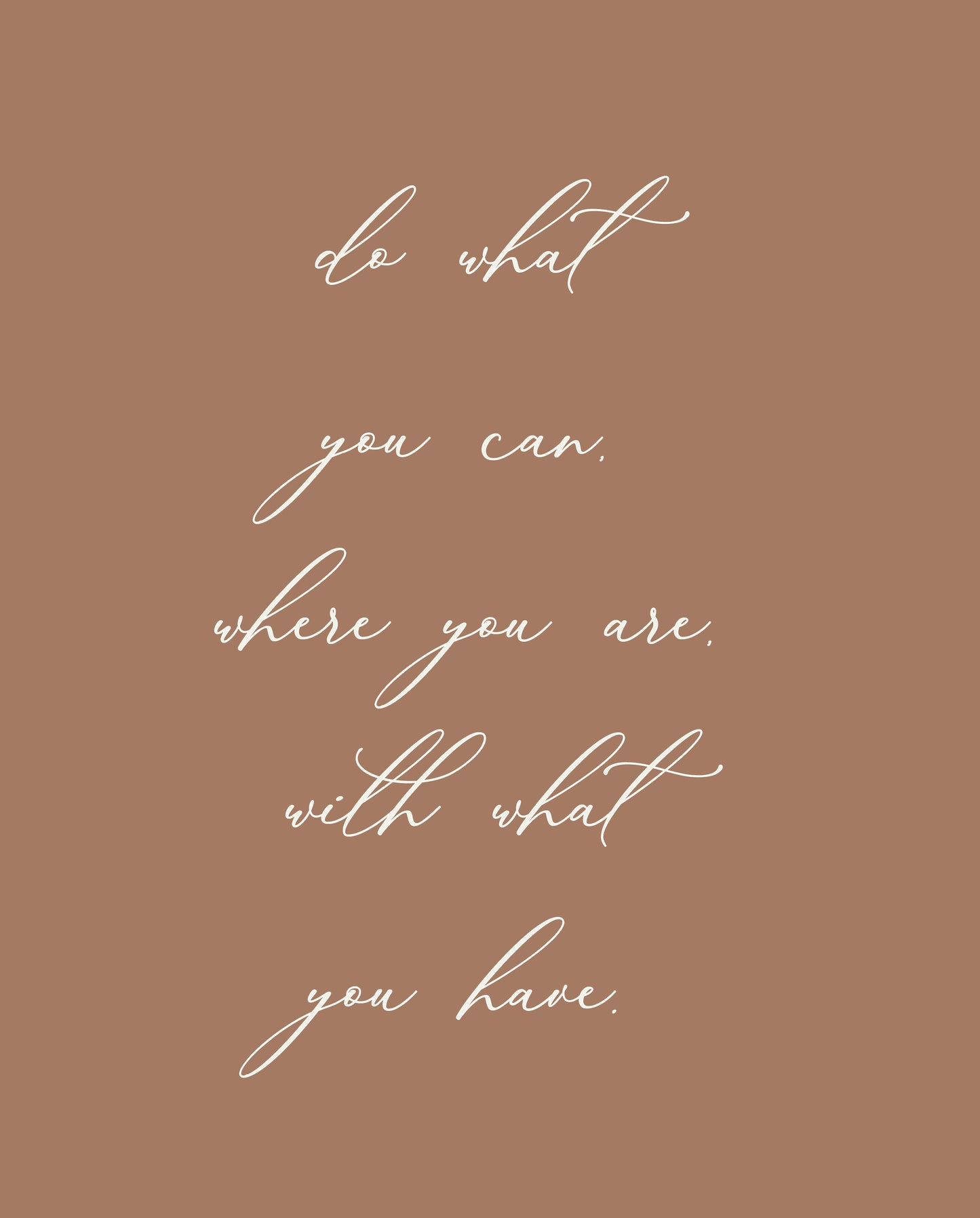 Do What You Can