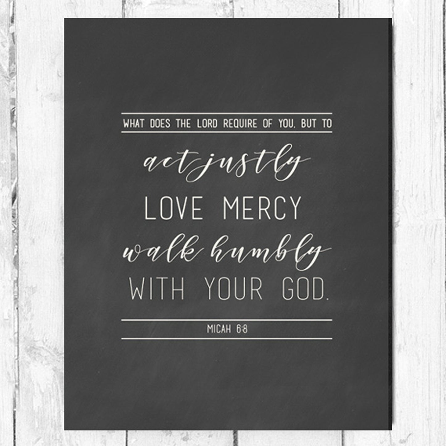 Micah 6:8