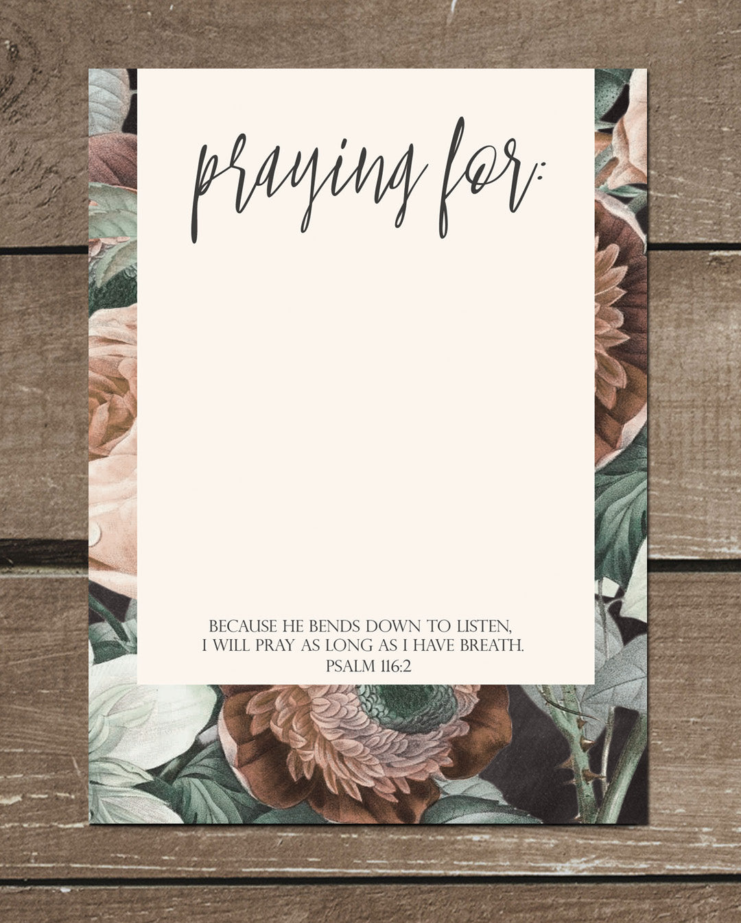 Notepad - Prayer Requests