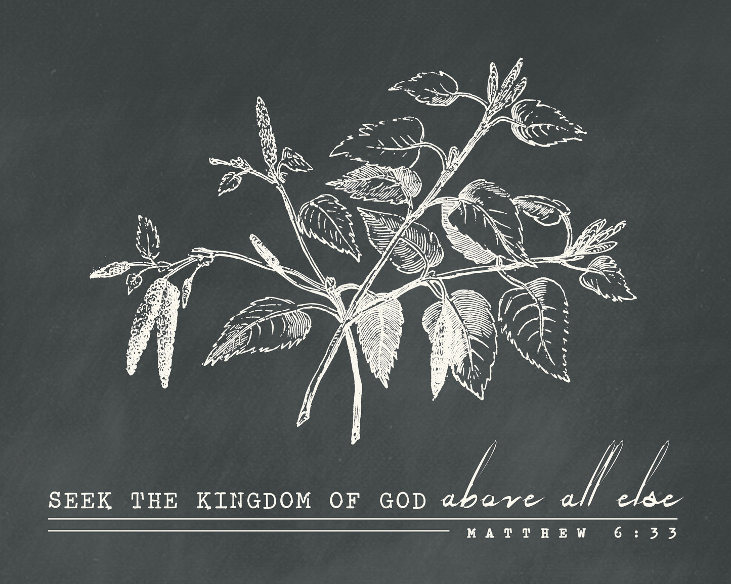 Seek the Kingdom Above All Else
